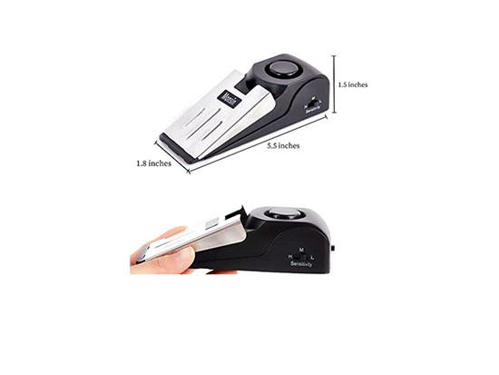 Portable Alarm Door Stopper