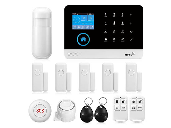 Wireless Home Alarm System WiFi GSM