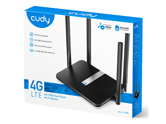 Cudy 4G LTE4 Dual Band 1200Mbps