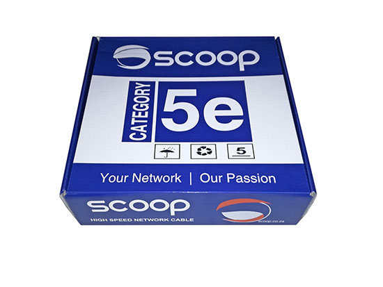 Scoop 100m Box Cat5e CCA