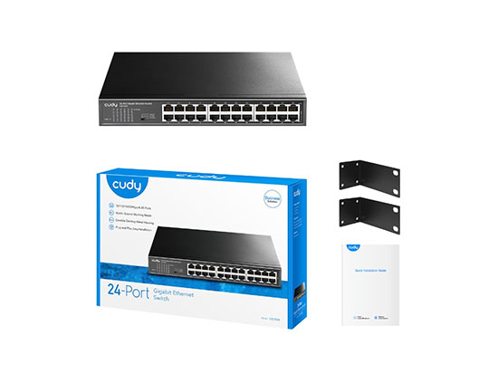 Cudy 24 Port Gigabit Rack-Mount Switch