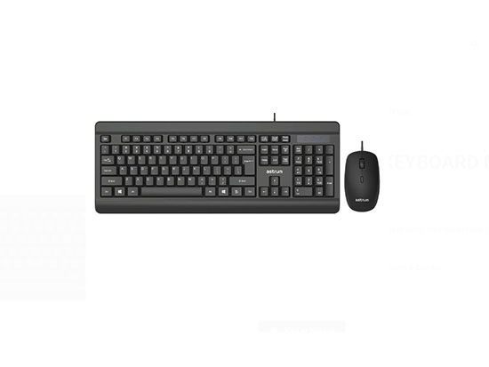 Wired USB Keyboard & Mouse Combo