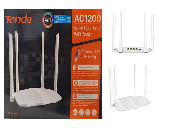 Tenda AC5 Dual-Band AC1200 Wi-Fi Router