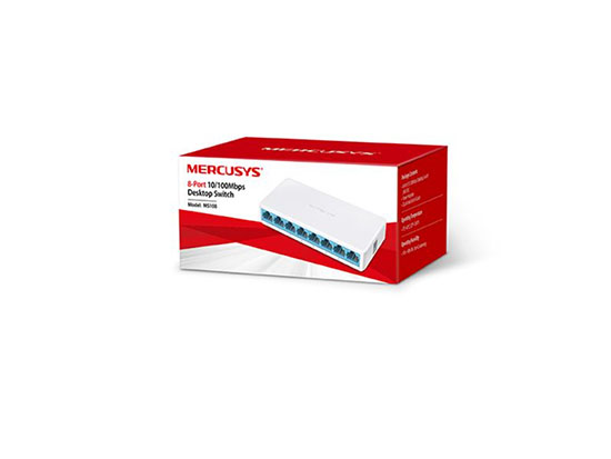 Mercusys MS108 8-Port Ethernet Desktop